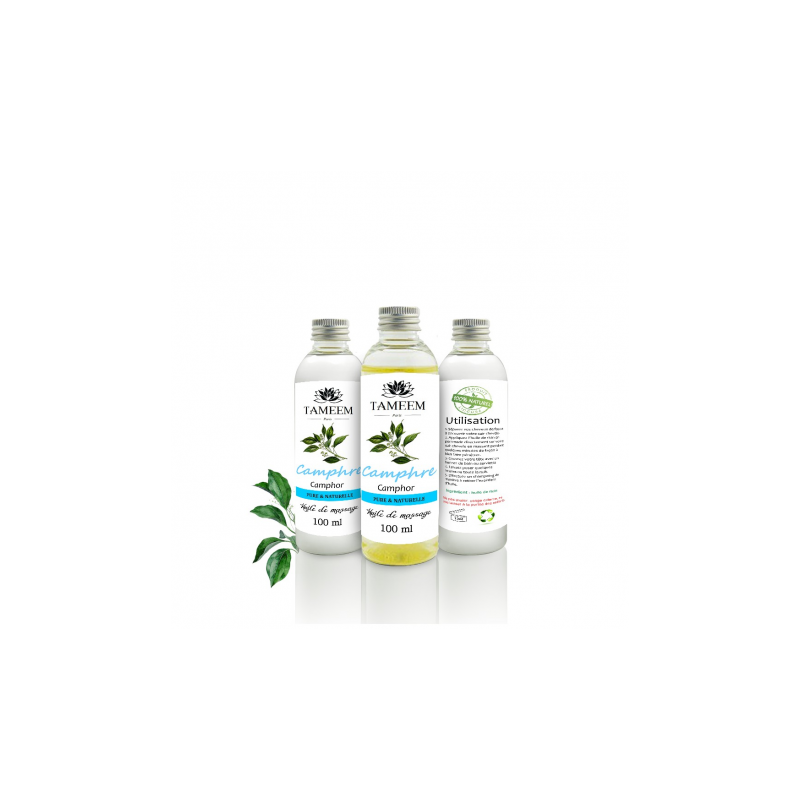 Huile de CAMPHRE en gros | Massage, Cheveux & Sport – Tameem Paris